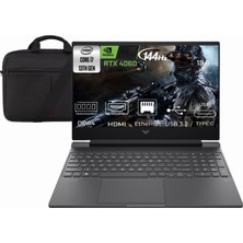 Hp Victus 15-FA1086NT I7-13620H B10FPEA-16 64GB 2tb RTX4060 8gb Freedos 15.6" Fhd 144Hz Taşınabilir Bilgisayar