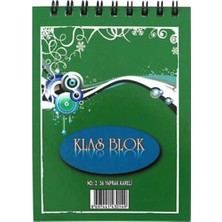Klas Bloknot Cızgılı 36 Yaprak No:2