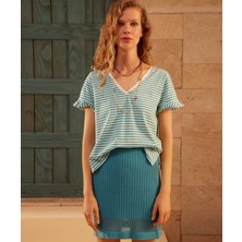 Yargıcı Triko Etek