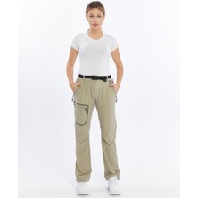 Mapamyumco Quick Dry Kadın Trekking Pantolon-Bej