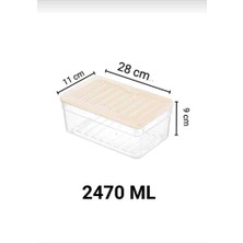 Vzn Saklama Kabı Buzdolabı Düzenleyici Buzluk Uyumlu Saklama Kabı Buzdolabı Organizer