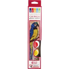 Südor   Su Bazlı Cam Boyası 6X15 ml 321S