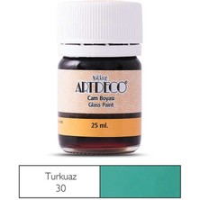 Artdeco   Cam Boyası 25 ml Turkuaz