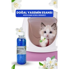 ELECTRON Kedi Kumu ve Tuvaleti Koku Giderici Granül, Lavanta Ferahlatıcı Etkili, Kokusuz Tuvalet İçin, 250ml