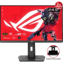 Asus Rog Strıx XG259QNG 24.5 Hdr Esports Gamıng Fast IPS Freesync ve G-Sync Uyumlu  1920X1080 0.3ms 380Hz 400CD Dp HDMI USB Vesa 3yıl Elmb Sync,pıvot Monitör
