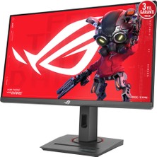 Asus Rog Strıx XG259QNG 24.5 Hdr Esports Gamıng Fast IPS Freesync ve G-Sync Uyumlu  1920X1080 0.3ms 380Hz 400CD Dp HDMI USB Vesa 3yıl Elmb Sync,pıvot Monitör