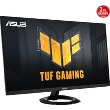 Asus Tuf Gamıng VG279Q3R 27 Fast IPS Freesync ve G-Sync Uyumlu 1920X1080 1ms 180Hz 250CD Dp HDMI Hoparlör Vesa 3yıl 100% Srgb Elmb Monitör