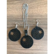 Maya Collection Temalı Tasarım Küpe Kolye Set