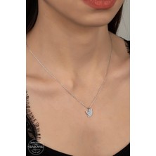 Kutaydan Swr Zirconia Kuş Misali Kadın Gümüş Kolye
