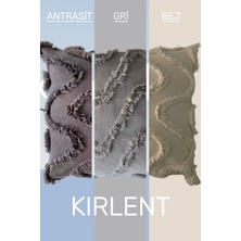 Calista Home Tüylü ve Desenli Yumuşacık Kırlent - 40 x 40  cm  Dekoratif ve Kullanışlı Kırlent Kılıfı