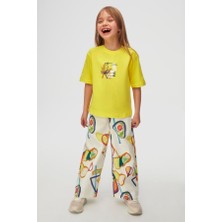 Kız Çocuk Rainbow Pantolon 58503