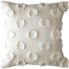 Calista Home Tüylü ve Desenli Yumuşacık Kırlent - 40 x 40  cm  Dekoratif ve Kullanışlı Kırlent Kılıfı