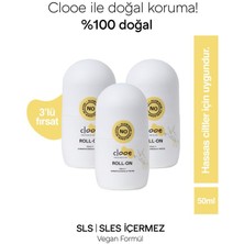 Clooe Doğal Roll-On 50 ml x 3