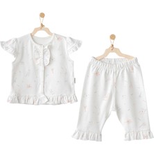 Andywawa AC25511 Love Family 2'li Bebe Takım Ekru