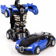Robota Dönüşen Araba Transformers It Bırak - Bugatti Model 4'lü