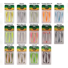 Ryuji Panic Shad 9cm 5.5gr Silikon Yem 3pcs - BLACK GOLD