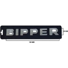 Peugeot Uyumlu Bipper Krom Yazı 25*190 Mm.
