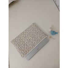 MB Krem Papatya Desenli Tablet Kılıfı 13-14 İnç