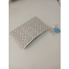 MB Krem Papatya Desenli Tablet Kılıfı 13-14 İnç