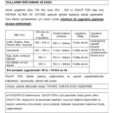 AREL CHEM PLANT NUTRİENTS Arel Chem Enjoy Pzn (Np Gübre Çözeltisi)