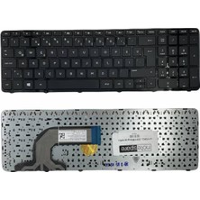 Notespare Hp ile Uyumlu Pavilion 15-G001NT 1U9K6EA, 15-G002NT K0X30EA Notebook Klavye Siyah Tr