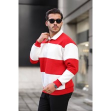 3 Ip Parçalı Düğmeli Polo Yaka Sweat