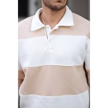 3 Ip Parçalı Düğmeli Polo Yaka Sweat