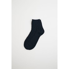 Katia & Bony Kadın Premium Desenli Triko Soket Çorap Siyah