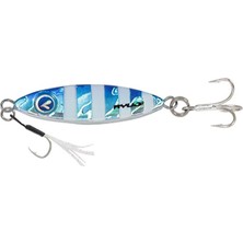 RYUJI Metal Jig Yem  32mm 6.6gr - Blue Zebra Glow