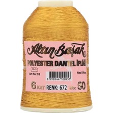 Altınbaşak Oya ve Dantel İpi 20 gr  No: 672