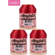Altınbaşak 3 Adet  Oya ve Dantel İpi 20 gr  No: 211