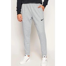 Nike Dri-Fit Taper Fleece Jogger Gri Erkek Spor Eşofman Altı