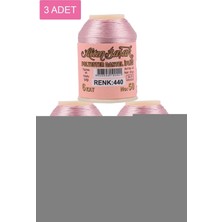 Altınbaşak 3 Adet  Oya ve Dantel İpi 20 gr  No: 440