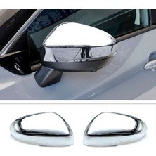 Nissan X-Trail Uyumlu 2022 Sonrası Ayna Kapağı Abs (Plastik) Krom