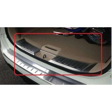 Nissan X-Trail 2018 2021 Arası Uyumlu Arka Tampon Eşiği Krom