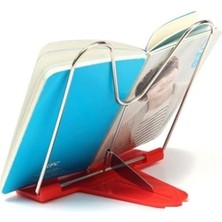 Ozcmax Portatif Ayarlanabilir Metal Kitap Okuma Standı Aparatı Aleti