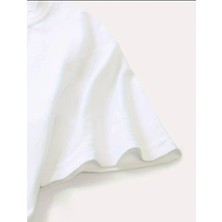 Medinenur Leopar Desenli Kurdele Detaylı Basic T-Shirt