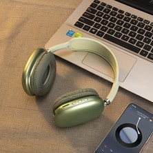 Nextron P9 Air Pro Max Kablosuz 5.0 Yüksek Kaliteli Bluetooth Kulak Üstü Kablosuz Mikrofonlu Kulaklık