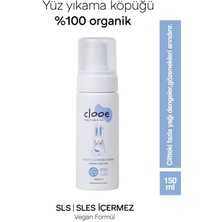 Clooe Organik Yüz Temizleme Köpüğü (150ml) - Yetişkin & Çocuk - Aloe Vera, At Kestanesi, Meyan Kökü