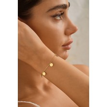 Sefa Gold 14 Ayar Altın Pul Bileklik