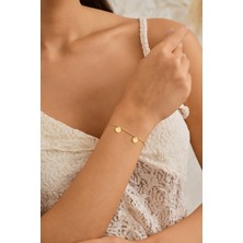 Sefa Gold 14 Ayar Altın Pul Bileklik