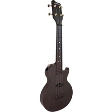 Longa Profesyonel Carbon Fiber Ukulele Seti ( Siyah)