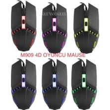 Arwoan K18 Işıklı Oyuncu Q Klavye Mouse Seti PG-8018 Siyah