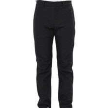 Kant Softshell Rüzgar ve Suya Dayanıklı Pantolon Siyah
