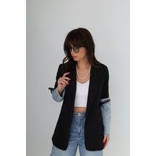 Boutique de Elegante Tasarım Ceket Jean Kol S