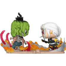 Funko Pop Moments: Ds - Tengen Uzui Vs Gyutaro - Demon Slayer Anime Figür