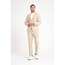 Trend Moda Dünyası Erkek Takım Elbise Slim Fit Ipli Model