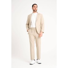 Trend Moda Dünyası Erkek Takım Elbise Slim Fit Ipli Model