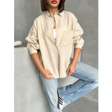 Arzu Has Butik Düşük Omuz Oversize Gömlek