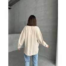 Arzu Has Butik Düşük Omuz Oversize Gömlek